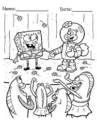 Spongebob and rose gameponygirl1 30 0 happy family dragonpriness 15 6 otp challenge: Spongebob Sandy Cheeks Printable Coloring Pages