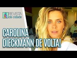Carolina Dieckmann volta ao Brasil e tem volta às novelas definida