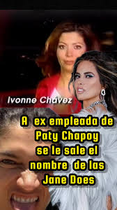 En el programa "Chismorreo" a la ex empleada de Paty Chapoy se le salió el  nombre de dos de las Jane Done, pero ¿cómo lo sabe? #foryoupage #foryou  #viral #fypage #chismestiktok #parati #trending ...