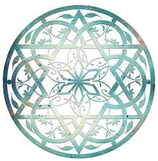 David Star Design Abstract Blue Floral Background With Star Of David Sponsored Design Abstract David Star Of David Star Designs Stock Illustration