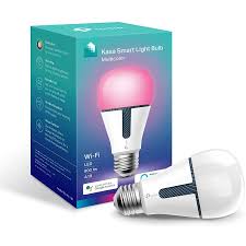 Kasa Smart Wifi Smart Dimmable Led Light Bulb No Hub Required A19 Each Smarthome