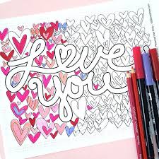 I just designed this set of cute i love you mom / mommy coloring pages! Love You Coloring Page 100 Directions