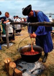 Hungarian Herdsman Called Gulyas Is Cooking Hungarian Goulash Http Besthungarianrecipes Sharepoint Com Hungarian Recipes Goulash Hungary History