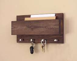 Three Layer Wooden Diy Key Holder Key Holder Diy Wooden Key Holder Wall Key Holder