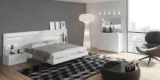 Modrest monza italian white bedroom set. Modern Platform Beds Sets Bedroom Furniture Comfyco Furniture