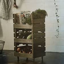 Put Three Ikea Knagglig Boxes On Each Other Then Add Some Wheels To Get A Rolling Pantry Ikea Diy Furniture Diy Diy Ikea Hacks