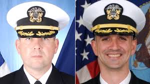 Navy files homicide charges against commanders of 2 ships in deadly crashes 