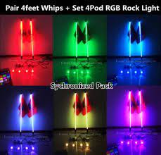 Pin On Rgb Whips Works With Rgb Rock Lights Ebay Fiacar