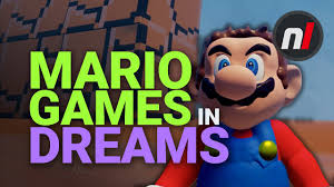 Mario Games In Dreams Ps4 Youtube