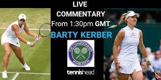 (1) ashleigh barty vs (25) angelique kerber. 9aqb Kwtltg1rm