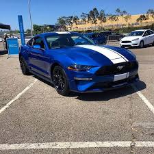 2018 Mustang Lightning Blue White Stripe Blue Mustang Mustang Mustang Convertible