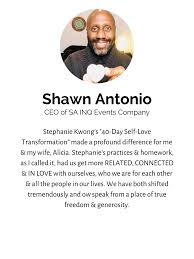 Only a free person can let it go. Self Love Landing Page