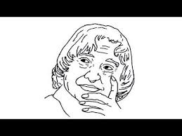 How To Draw Abdul Kalam In Easy Method Art Tutorials Drawing Pencil Sketch Drawing Online Art Tutorials