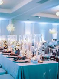 Modern New Year S Eve Wedding With A Cool Blue Color Palette Ruffled Contemporary Wedding Decor New Years Eve Weddings Contemporary Wedding