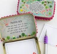 Tin Prayer Box - God Created You