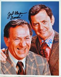 THE ODD COUPLE Cast Signed Photo X2