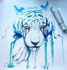 Work Done By Jojoes Art Tiger Art Animal Art Art
