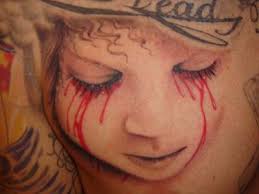 When it comes to permanent tattoos, maybe it's not a great opportunity to. I Grew Up Thinking That Any Art Form Of A Crying Child Was Bad Luck But The More I Look At This Tattoo The More I Love It Portrait Tattoo Tattoos