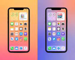 The update (build number 18g5033e) comes two weeks after apple released the first 14.7 beta, and nine days after the company released ios 14.6 to the general public. Ios 14 Wallpaper Gradient Inspirations For Iphone And Ipad