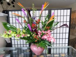 Shop the best in large artificial and silk flower arrangements; Extra Large Tropical Flowers Birds Of Paradise And Cymbidiums 1 Florist