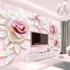The wallpapers we have selected aim to cover the walls while creating the illusion of a larger space. Nach Wandbild Tapete 3d Stereo Relief Rosa Rose Foto Wandmalereien Hochzeit Haus Wohnzimmer Schlafzimmer Hintergrund Wand Wohnkultur Mural Wallpaper 3d Pink Rose Photocustom Mural Aliexpress