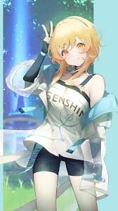 Lumine genshin impact animated live wallpaper for desktop. 2160x3840 Lumine Genshin Impact Animephonewallpapers