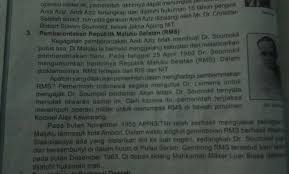 Jelaskan Proses Pemberantasan Terhadap Gerakan Rms Di Maluku Brainly Co Id