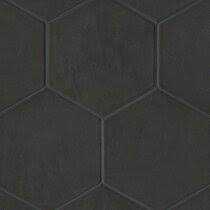 Porcelain tile comes in lots of. Black Hexagon Floor Tiles Wall Tiles You Ll Love In 2021 Wayfair