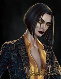 To counteract its effects, the star eater, the demon prince of the pit, the seventh level of hel, used pelias' blood to make a new demon, the kristallos, which bryce recognizes from that night. Morgana0anagrom I Wanted To Paint Her Since She First Appeared In