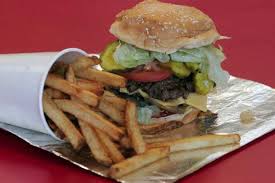 Each meal contains roughly 1,000 calories. Five Guys Voted Favorite Burger Chain Mcdonald S Near Bottom Los Angeles Times