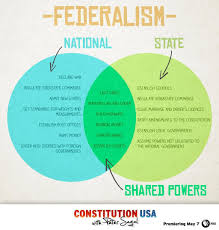 federalism venn diagram teaching government social