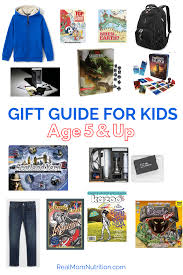 Gift Ideas For Kids Things To Play Do Read Wear Real Mom Nutrition In 2020 Gifts Gifts For Kids Kids
