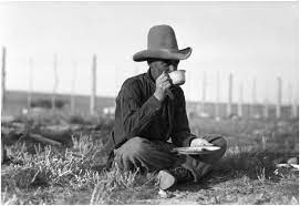 Why Do We Call It A 10 Gallon Hat Here Is The Answer Cowboy Coffee Camping Coffee Maker Cowboy