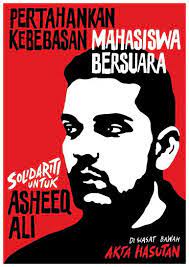 Graphic artist and activist fahmi reza has been remanded for a day for. Has The Paint Dried On Malaysia S Protest Art The Diplomat