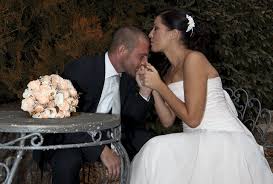 You need to decide what colors and flowers to choose, how a sweet pastel wedding bouquet of blush and white blooms plus greenery and berries for a spring or summer bride. Image Grooms Bride Wedding Men Couples In Love Kiss Bouquet 2 Girls