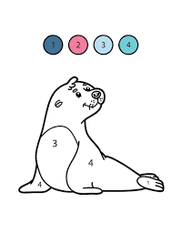 When you need to have your toddler or preschooler entertained quietly for a short time use some of these coloring pages to engage them. Free Printable Color By Number Coloring Pages For Preschool Kids