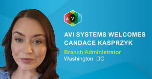 I'm excited to share that Candace Kasprzyk has joined @AVI-Systems in  Washington, DC as our Branch Administrator! Candace brings experience in  both audiovisual service and installation as well as a…