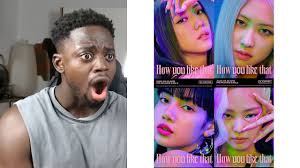 Blackpink How You Like That Title Poster 3 Reaction Reactions Blackpink Like You