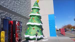 Christmas inflatables available at walmart.com #christmas #decorations #walmart. Gigantic Inflatable Christmas Tree At Walmart Youtube