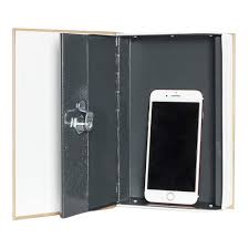 Jssmst Diversion Book Safe with Key Lock, Secrect Hidden Safe Lockboxes for  Home Office Locking Money Box High Capacity, 9.5 x 6.2 x 2.2 inch,  SM-BSKL019 Berlin : Buy Online at Best