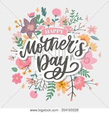 Happy mothers day greeting card. Happy Mothers Day Vector Photo Free Trial Bigstock