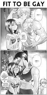 Reject Meathead dude. Embrace Tall Buff Dommy Mommy : r/yurimemes