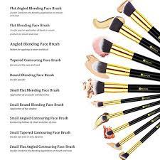 Bestope Brush Guide Bestope Makeup Brushes Makeup Brush Set Makeup Brush Kit