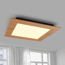 natural led panel deno with wood by lucande led panel led light design wooden lamps design
