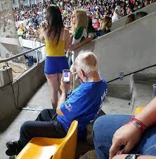 Check out the best looking college girls on the internet. Old Man Taking A Creepshot 9gag