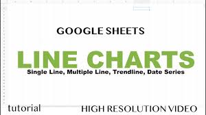 Google Sheets Line Charts Graph With Multiple Lines Trendline Date Series Average Line More