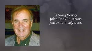John "Jack" E. Kraus Obituary
