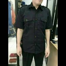 Beli indonesian set lot murah grosir indonesian set galeri. Kemeja Setelan Safari Kemeja Pria Kemeja Lengan Pendek Kemeja Security Murah Baju Seragam Shopee Indonesia