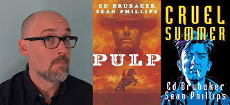 After nearly drowning off the California coast, comics writer Ed Brubaker  finds new life in latest graphic novel