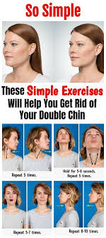 Simple Exercises To Get Rid Of Double Chin Problem You Can Do Those Even In Your Worktime Reduce Double Chin Double Chin Exercises Chin Exercises